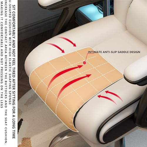 Comfortable High Back Gaming Chair with Cool Racing Design | Swivel Office Chair for Live Streaming Computer Chair with Height Adjustment 360° Swivel Height APink-One Size