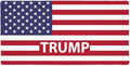 President Trump American Flag Large Gaming Mouse Pad Desk Mat with Stitched Edges Non-Slip Base for Gamer Home and Office