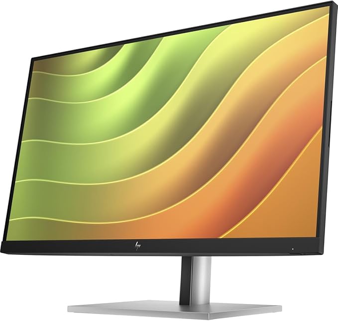 HP E24u G5 23.8 Full HD LED LCD Monitor - 16:9 - Black Silver - 24 Class - in-Plane Switching (IPS) Technology - 1920 x 1080-16.7 Million Colors - 250 Nit - 5 ms - 75 Hz Refresh Rate - H