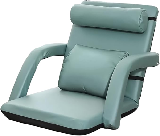 Gaming Chair - Indoor Floor Sofa Armchair 5-Position Reclining Seat for Living Room Bedroom Office - Lazy Lounger Sleeper