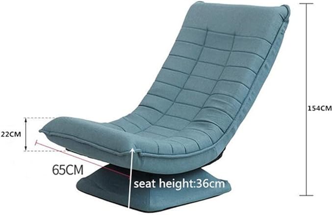 Office Chair Gaming Chair Computer Chair 360 Degree Swivel Video Rocker Gaming Chair Adjustable Angle Chair Folded Floor Chair Living Room