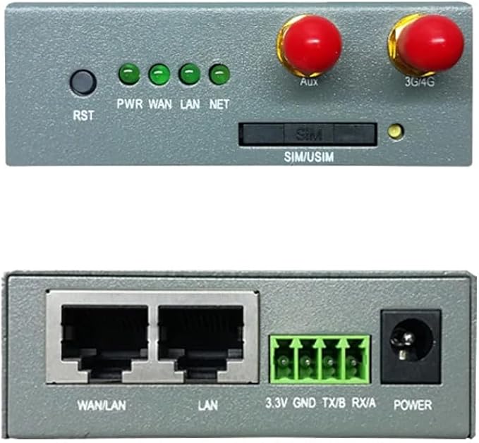 ZR2000 Series 4G Industrial Compact Router ZR2721 4G LTE with Two Ethernet Ports and Serial Port (Australia/New Zealand)