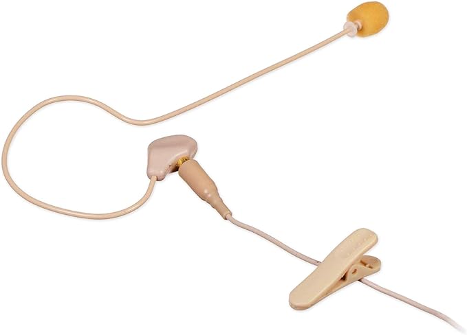 AKG C111 LP Ear-Hook Ear-Set Microphone Mic Headset for Church Speeches/Sermons