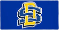 South Dakota State University Logo Large Gaming Mouse Pad Desk Mat with Stitched Edges Non-Slip Base for Gamer Home and Office 31.5 x 15.7
