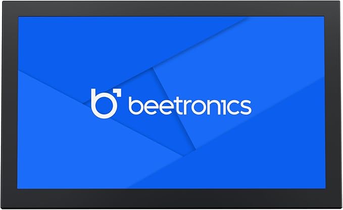 Beetronics 17-Inch Full HD IPS Monitor - Professional Industrial-Grade Display | HDMI VGA BNC RCA Inputs | Durable Metal Housing Matte Screen 24/7 Continuous Operation Wide Viewing Angle 17HD7M