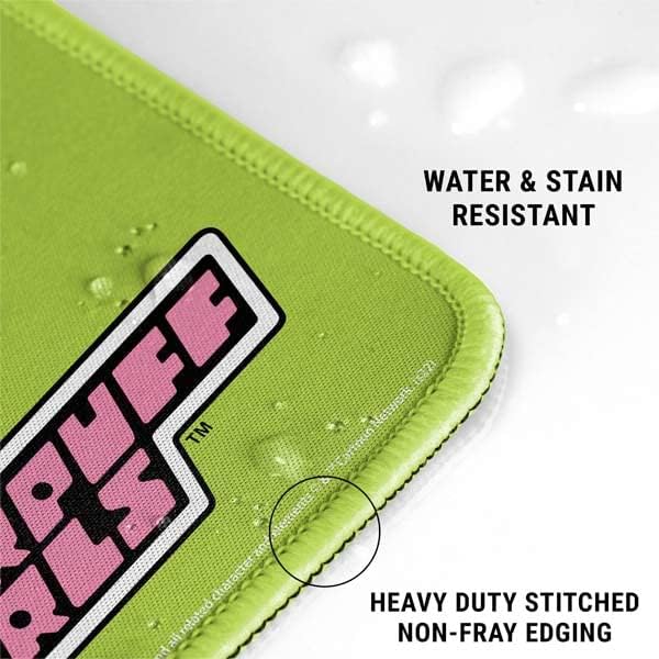 Skinit Large Gaming Mouse Pad - Officially Licensed Buttercup Design with Stitched Edges Waterproof Non-Slip Rubber Base Desk Mat for Keyboard &amp Mouse 31.5 x 11.8 inches