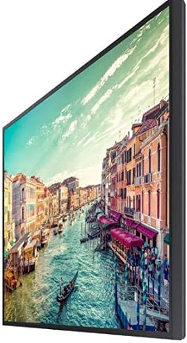Samsung Business QM43R 43 inch 4K UHD 3840x2160 24/7 Commercial Signage LED Display for Business HDMI Wi-Fi and 3-Year WRNTY 500 nit (LH43QMREBGCXZA) Black