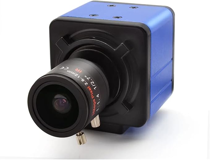 8MP Metal Mini IP Camera HD 4K Digital 2 12mm Manual Zoom Lens Indoor Face Human Motion Detection Security Surveillance