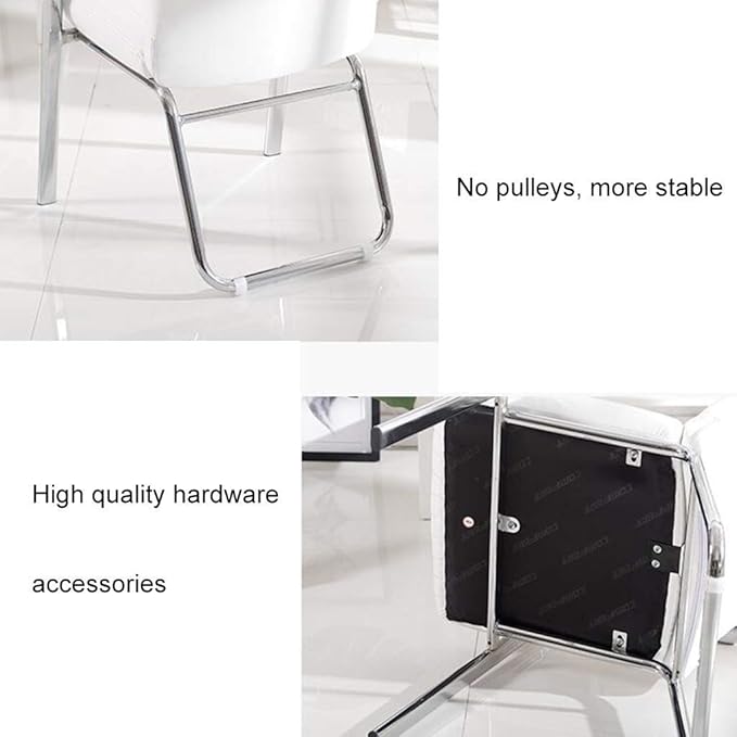 Gaming Chair Upholstered Armless Side Chair Room Lounge Chair Boss Chair Study Chair Work Chair Lift Armchair Leather Chair