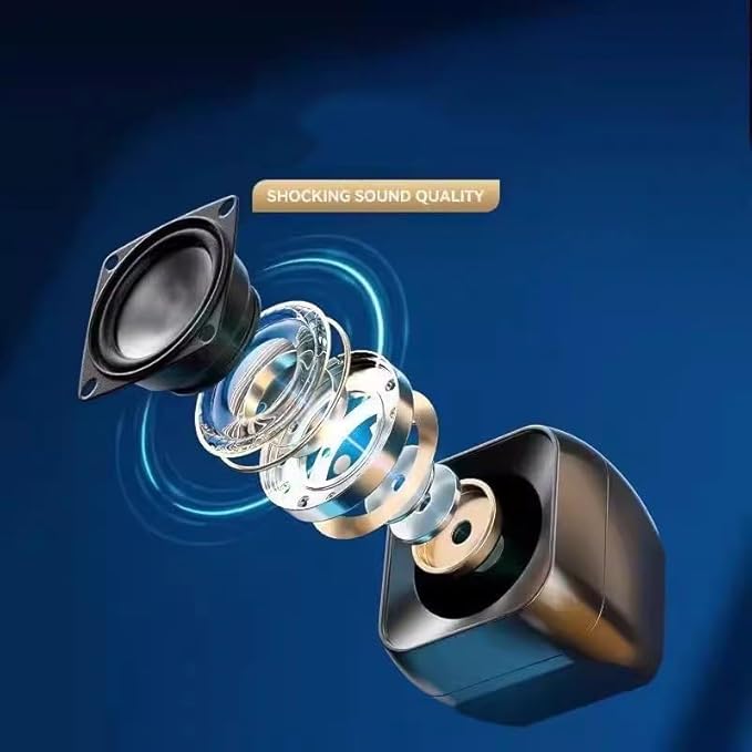 Computer Audio Desktop Home Wired Small Speaker Subwoofer