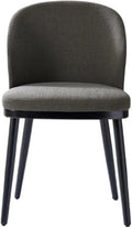 Adjustable Office Computer Chair with Armrest 1pcs Modern Style Comfortable Upholstered Decoration Dining Chairs Solid Wood Legs