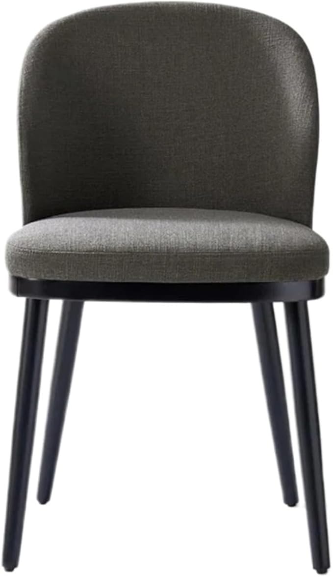 Adjustable Office Computer Chair with Armrest 1pcs Modern Style Comfortable Upholstered Decoration Dining Chairs Solid Wood Legs