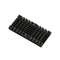 10 PCS 25x25mm 25 * 50mm Radiator and 5V 12V Cooling Fan Combination Aluminum Radiator Small Cooler(Color:50x25mm Radiator)