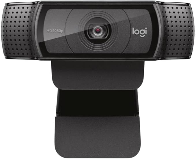 Logitech HD Pro C920 Webcam USB 2.0 1920 x 1080 pixels Black