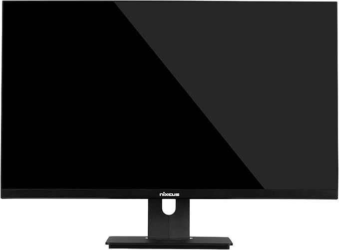Nixeus EDG 27” Fast IPS KSF LED 2560 x 1440 AMD FreeSync Premium Certified 165Hz Gaming Monitor (NX-EDG27X) Black