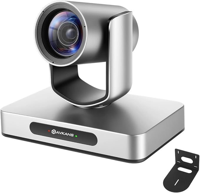 AVKANS 4K NDI PTZ Camera HDMI SDI AI AUTO Tracking PTZ Camera with IP Live Streaming for Church Worship Live Events PoE Support