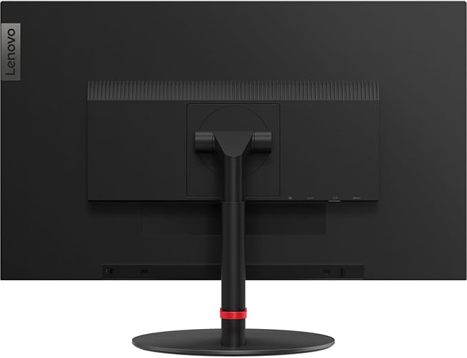 Lenovo ThinkVision T27i 27-inch 1920 x 1080 LED Backlit Full HD Widescreen LCD Monitor 2-Pack Bundle with HDMI VGA DisplayPort USB Hub Desk Mount Dual Monitor Stand