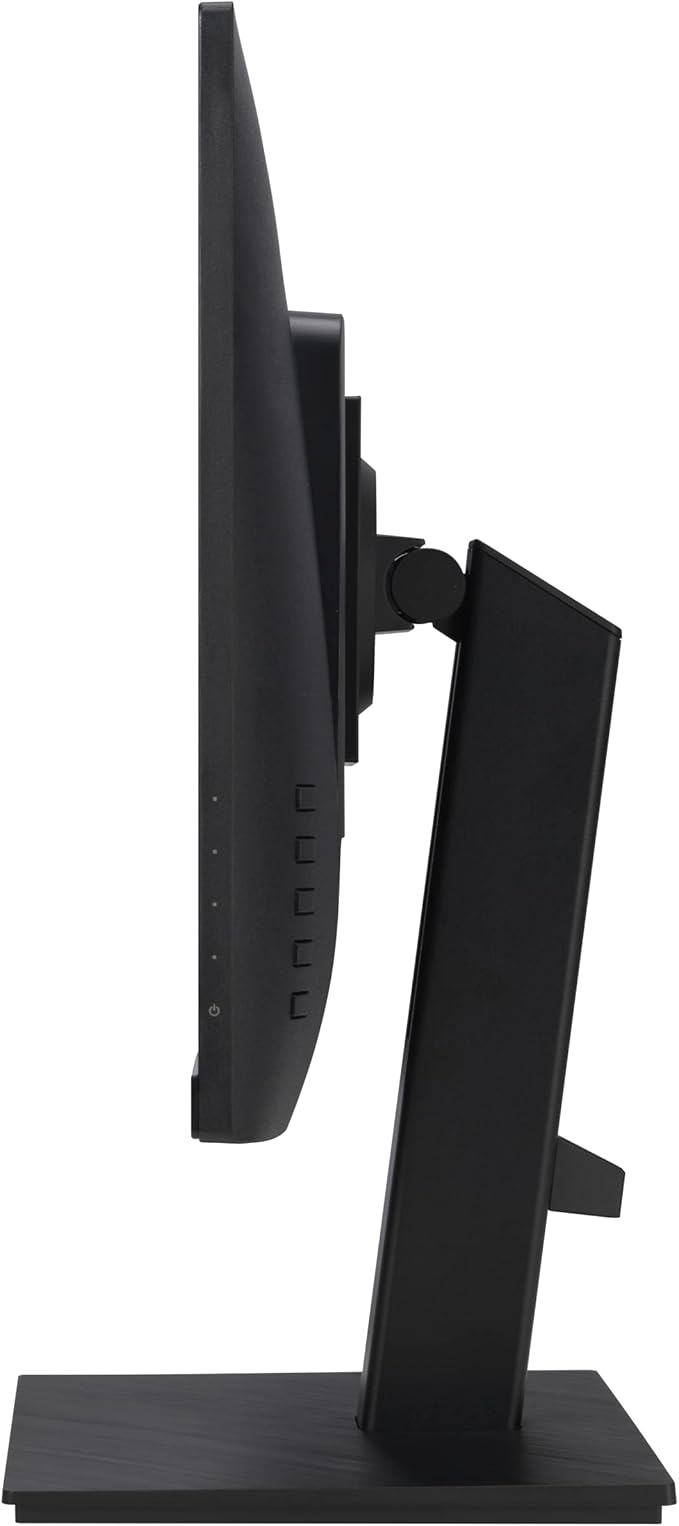 ASUS 24” 1080P Monitor (VA24EQSB) - Full HD IPS 75Hz Built-in Speakers Eye Care Low Blue Light Flicker Free VESA Mountable Height Adjustment Frameless DisplayPort HDMI VGA USB HubBlack