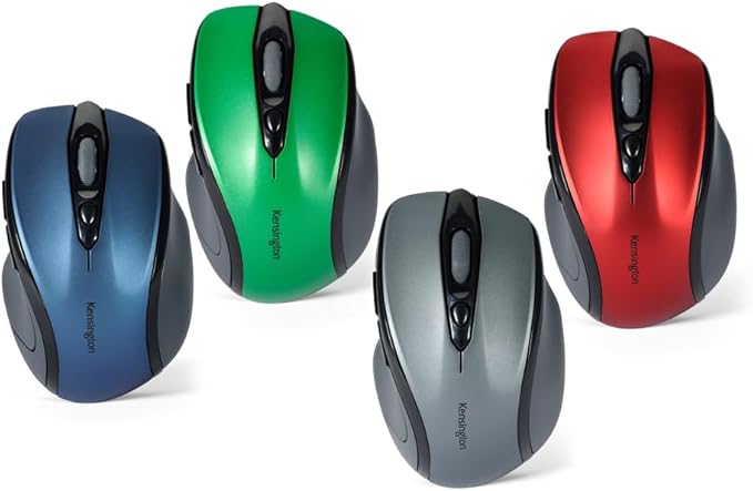 Kensington Pro Fit Mid-Size Wireless Mouse Ruby Red (K72422AM)