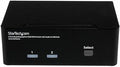 STARTECH.COM 2 Port Dual DISPLAYPORT USB KVM Switch with Audio &amp USB 2.0 HUB