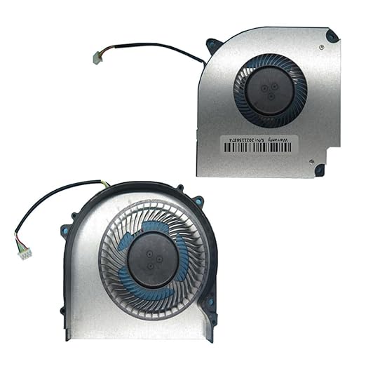 Laptop Cooling Fan for Dream Machines NH55HHQ NH55DEQ NH77DEQ NH70RHQ NH55HJQ NH55HKQ NH77HPQ DC5V 2.5W A Pair New