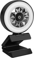 USB 1080P 2K Webcam Plug&ampfor Play Camera Noise Reduction Whitening Skin