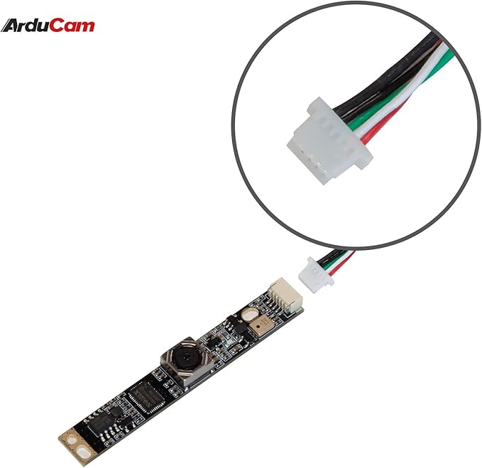 Arducam 5MP Autofocus USB Camera for Raspberry Pi and Computer 1/4” OV5648 USB2.0 Lightburn Camera Video Webcam with Microphone