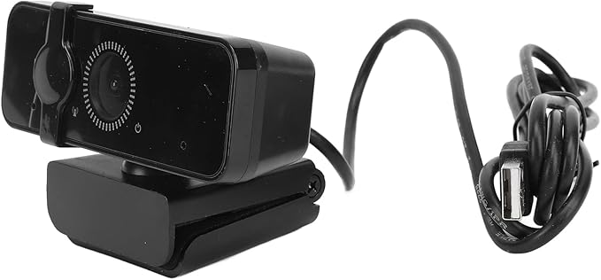 1080P Webcam with Noise Cancelling Microphone 120° Wide Angle Full HD Computer Web Camera USB 2.0 Plug and Play for Calls Conference Desktop Laptop