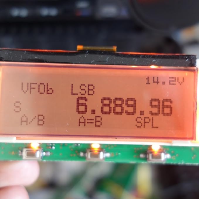 Full Pixels for YAESU FT-857/857D LCD Replacement Part 'Zebra Stripes' Issue Full Pixels