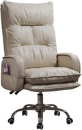 Gaming chair  Home Office Desk Chairs Chair Computer Sofa Chair Can Lie Leisure Desk Chairs with Wheels Gaming Chairs for Adults Office Chair Lift Desk Chair for Living Room Bedroom ( Color : Beige