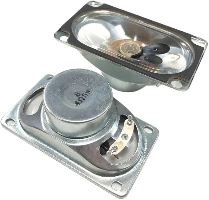 2Pcs 5090 for LCD TV Speaker 4 Ohm 5W 8 Ohm 10W Transparent Waterproof Speaker Advertising Computer Sound Loudspeaker(8 Ohm 5W Speaker)