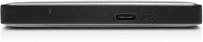 G-Technology 2TB G-DRIVE mobile USB-C (USB 3.1 Gen 1) Portable External Hard Drive Space Gray - 0G10317
