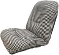 ELEFOCUS Floor Chair with Backrest Foldable Lazy Sofa Meditation Chair Window Chair with 5 Adjustable Positions(/Plaid)