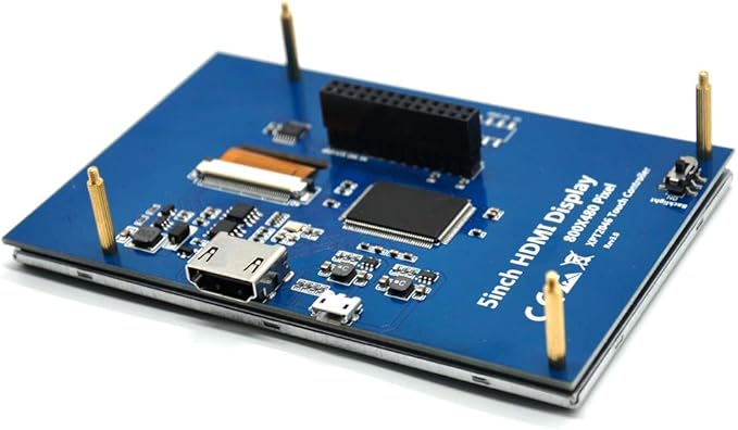 Padarsey 5 inch Touch Screen 800x480 TFT LCD Display HDMI Interface Supports Raspberry Pi 4 Black Banana Pi Windows 10 8 7