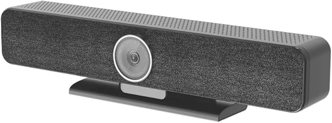youyeetoo 4K Webcam ePTZ Video Conference Camera with Mircophone 116 Degree FOV 8mp AI Face Tracking Auto Zoom USB Plug-and-Play for Remote Conference/Online Education