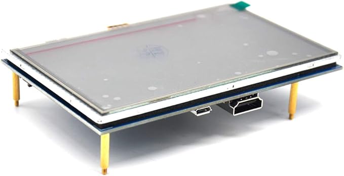 Padarsey 5 inch Touch Screen 800x480 TFT LCD Display HDMI Interface Supports Raspberry Pi 4 Black Banana Pi Windows 10 8 7