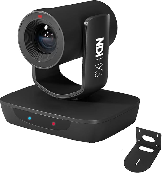 AVKANS AI Auto Tracking PTZ Camera 20X Zoom Live Streaming HDMI SDI PTZ Camera for Church Worship and Live Event (No NDI)