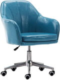 YYDS Chair Lovely Bedroom Gaming Chair Computer Office Chair with Steel Feet Ergonomic Home Rotatable Desk Chair for Live Broadcast Ergonomically (Size : Royal Blue)