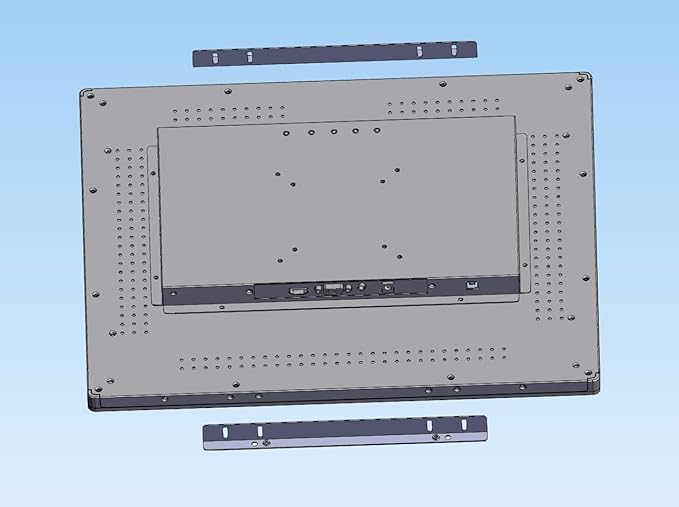19 Inch Open Frame Capacitive Touchscreen Monitor 1280x1024 Resolution 5:4 Aspect Ratio WaterproofVESA+Panel Mount for Kiosk Automation POSVendingHMI and Digital Signage 7x24h Work