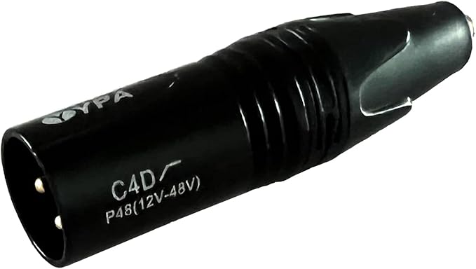 C4D Microdot to 3-pin XLR with Low-Cut Filter for DPA 4099 Microphone
