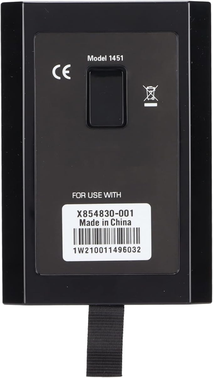 POCREATION Hard Drive 320Gb Portable for 360 Console B3Qpuhto More Space Portable Hårddisk for 360 Console More Space for Entertainment Made of Abs Material Black Downloadable Games and Demos
