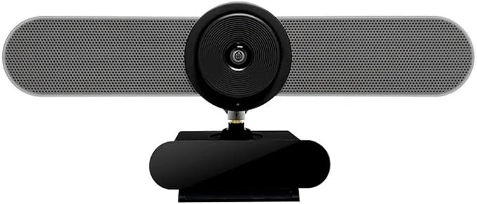 Web Conferencing Live Show Education Video Conference Camera 4k with Speaker Microphone Computer