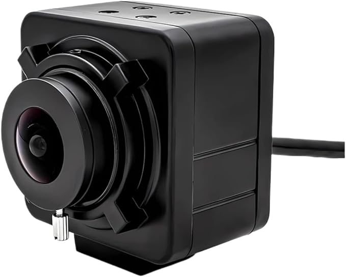 1080P 60fps IP Camera with 1mm 153 Degree Wide Angle Fisheye Lens 50mm Varifocal CS Lens RTSP POE Security Camera