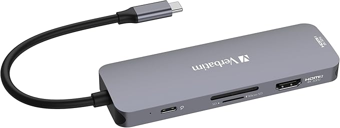 Verbatim USB-C Pro Multiport Hub 5 Port CMH-05 gray 32151