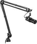 Deity VO-7U Boom Arm Kit USB Dynamic Podcast Microphone with RGB Lights for Game Podcast Stream YouTube (Black)