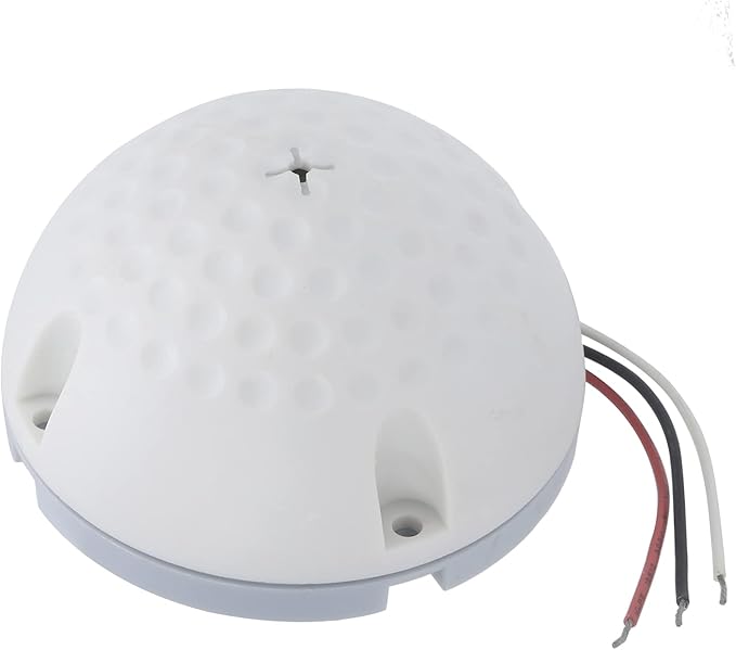 DC 12V Dynamic Noise Reduction Microphone Half Ball Type Sensitive ABS Material - Long Distance Signal Transmission Full Pointing Ideal for