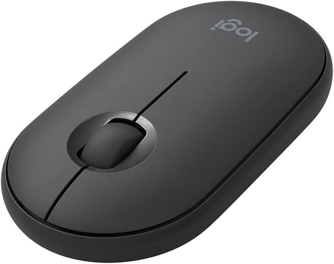 Logitech Pebble i345 Wireless Bluetooth Mouse for iPad - Graphite
