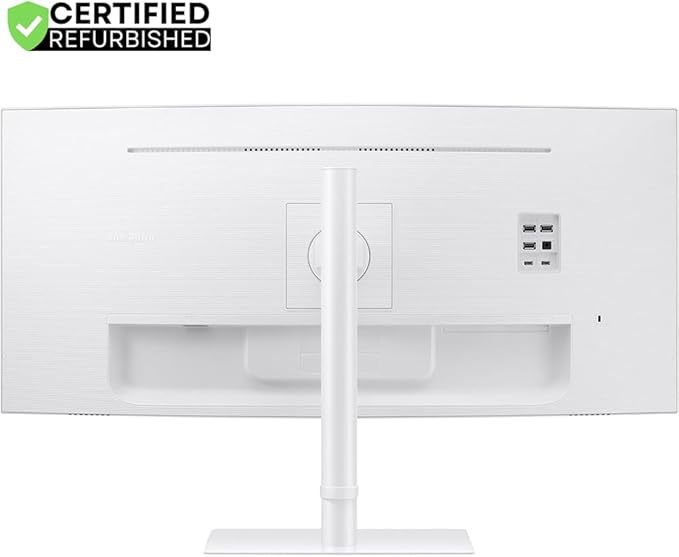 Samsung LS34C650TANXGO 34 inch ViewFinity S65TC Ultra-WQHD 100Hz AMD FreeSync HDR10 Curved Monitor (Renewed) Bundle with 2 YR CPS Enhanced Protection Pack
