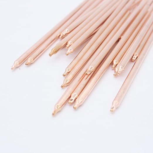 Malockos 4mm Pure Copper Tube Tubing 100/150/200/250/300/400mm for Computer Laptop Cooling Notebook Heat Pipe Round - (Specification: 4x50mm 4pcs)