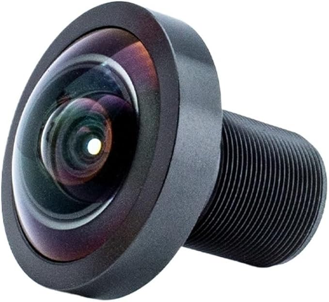 Ultra HD M12 Mount Lens Wide Field of View with Low Distortion Design for Security Industrial Vision IP Camera